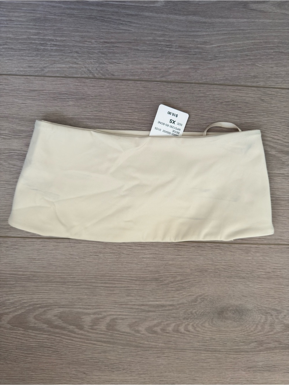 Windsor Cream Bandeau Mini Skirt